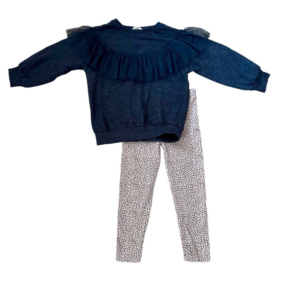 Jessica Simpson Tulle Ruffle Outfit Set